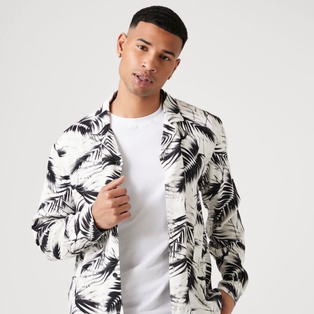 NWT Men’s Forever 21 long sleeve button down